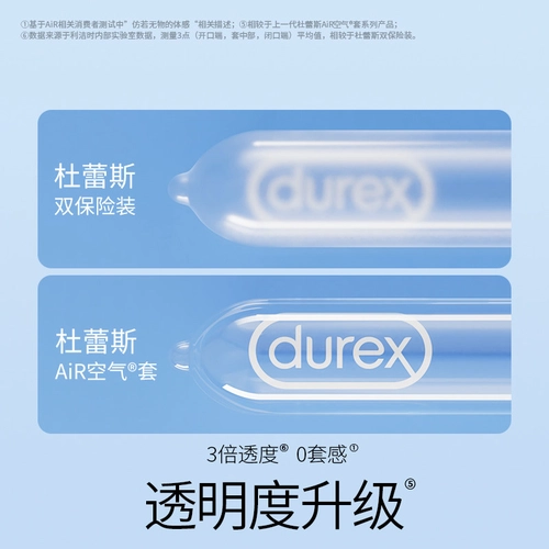 【AiR隐薄16只】杜蕾斯避孕套正品超薄安全套囤货装 2