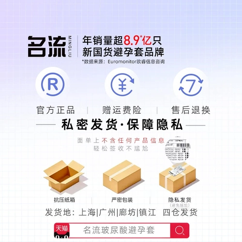 名流之夜水多多玻尿酸避孕套超薄安全套男女用正品byt 1