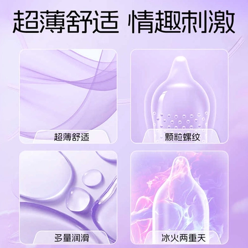 【下拉任选】第六感超薄避孕套超滑情趣延时冰火颗粒螺纹安全套by 4
