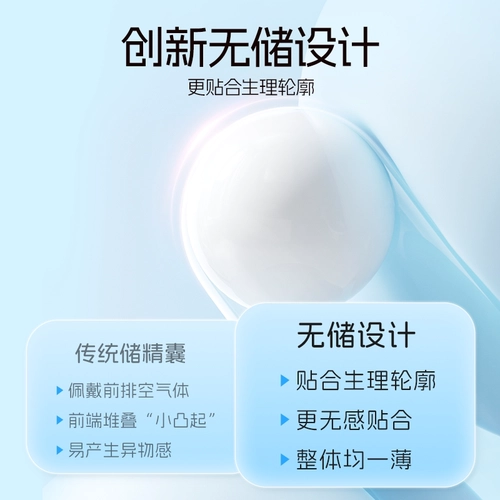 【新品首发】第六感至薄无感超薄000避孕套玻尿酸正品无储安全套 1