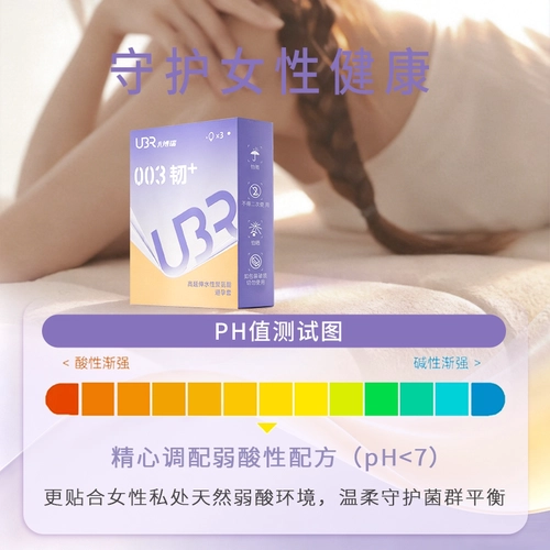 【新一代003】UBR高延伸聚氨酯避孕套物理延时如肤套男持久防敏感 4
