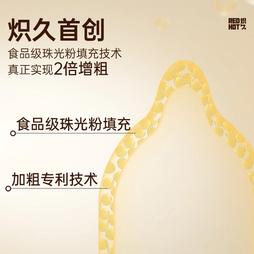 【黄金肌肉套】炽久持久3D大颗粒螺纹收腰延时避孕套肉感增粗增硬 4