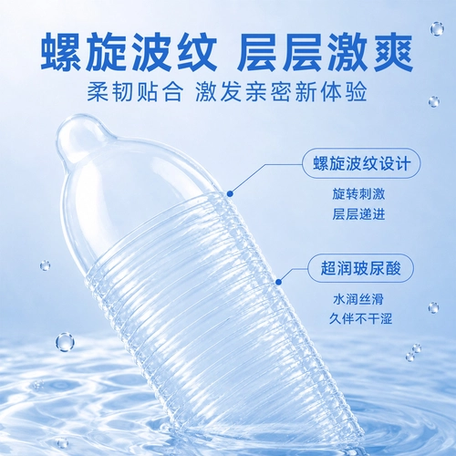 TODO激欲波纹003超薄避孕套正品裸感润滑螺纹男女情趣tt弱酸温和 1