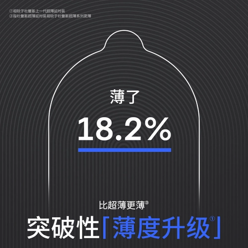 【超薄持久10只】杜蕾斯超薄延时避孕套久久安全套正品 3