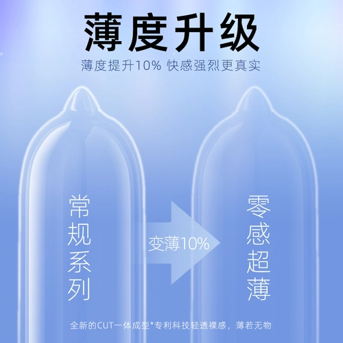 名流避孕套正品安全超薄玻尿酸安全套男女用游戏保险套 4