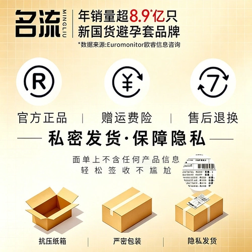 名流9倍超厚避孕套1000mm加厚型颗粒安全套男用持久增粗物理延时 4