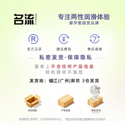 名流MO玻尿酸避孕套003超薄正品润滑弱酸安全套女用byt 3