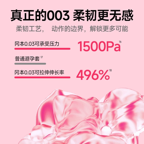 冈本贴身超滑003丨正品避孕套超薄安全玻尿酸情趣男女 3