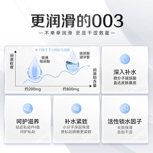 【vbzk.cn避孕套47】：【003玻尿酸】第六感避孕套超薄裸入正品水光套安全套001囤货装tt2